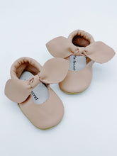 Bow Pink Baby Leather Flat Shoes