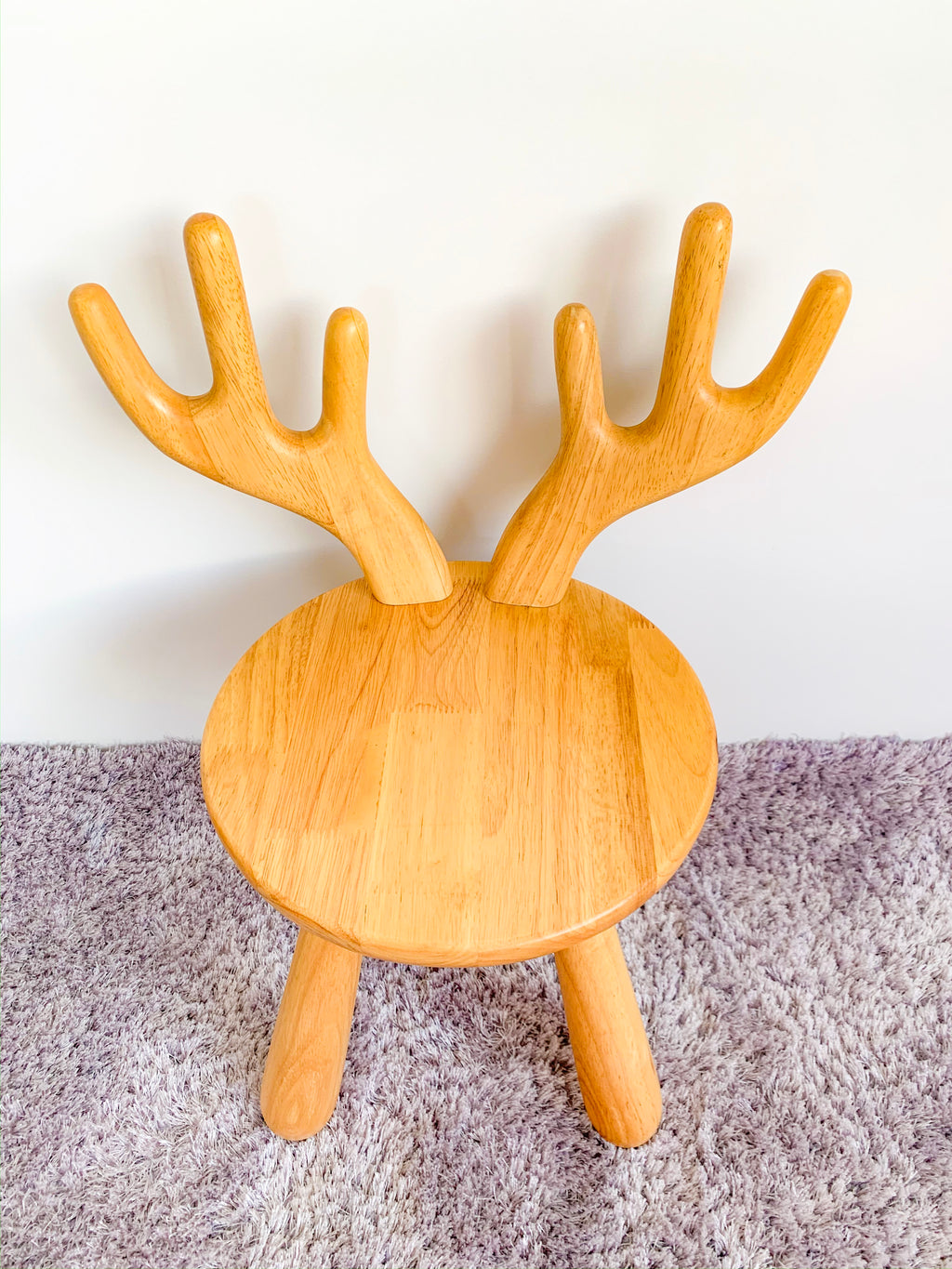 Solid Wood Kids Furniture Zoo Moose Chair