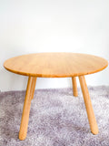 Solid Wood Kids Furniture Zoo Round Table